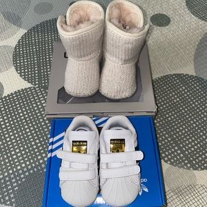 Infant Adidas and UGGs